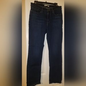 Levis 501 Womens Jeans Size 10/30x30 Premium  Denim Dark Wash Pants